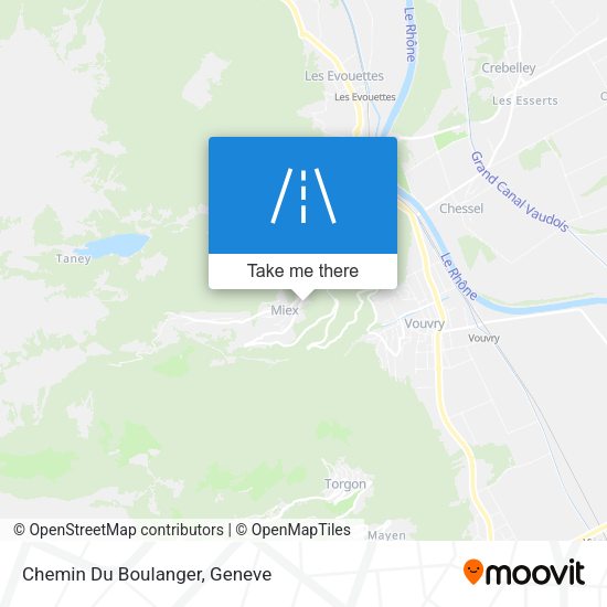 Chemin Du Boulanger map