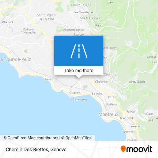Chemin Des Riettes map