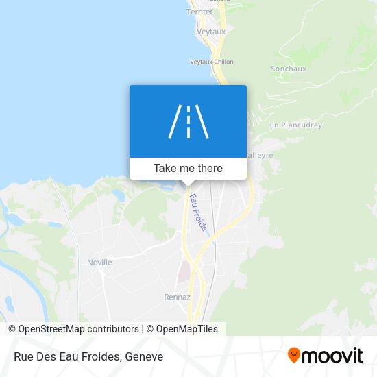 Rue Des Eau Froides map