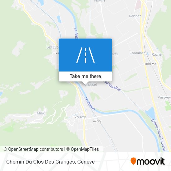 Chemin Du Clos Des Granges map