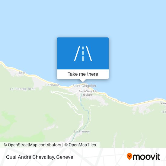 Quai André Chevallay map