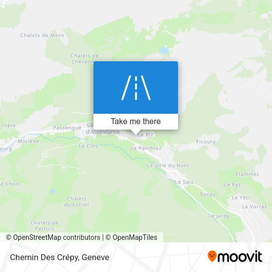 Chemin Des Crépy map