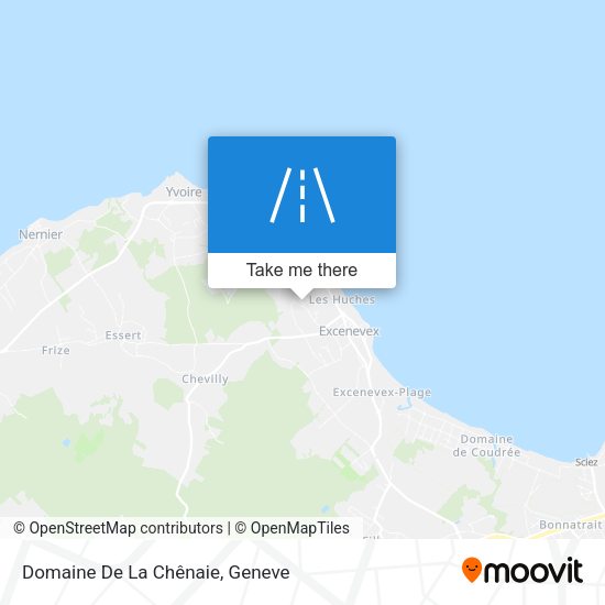 Domaine De La Chênaie map