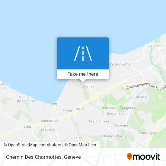 Chemin Des Charmottes map