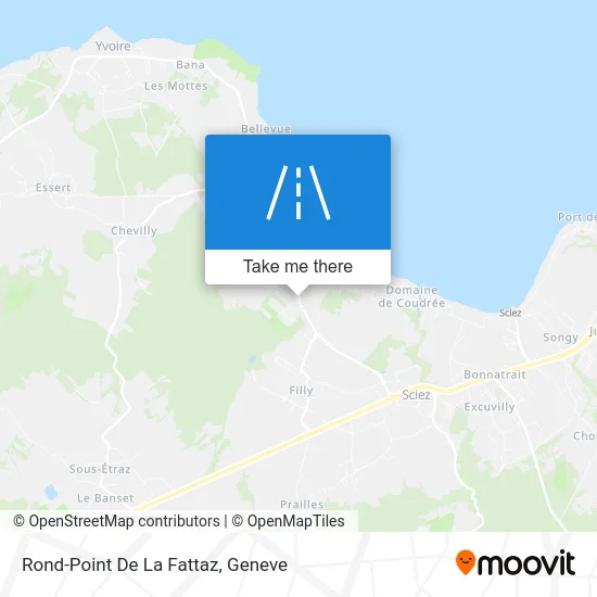 Rond-Point De La Fattaz map