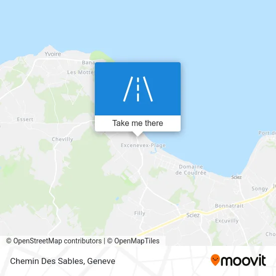 Chemin Des Sables map