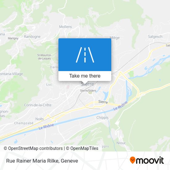 Rue Rainer Maria Rilke map
