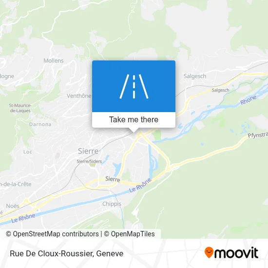 Rue De Cloux-Roussier map