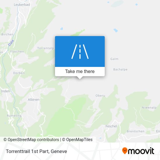 Torrenttrail 1st Part map