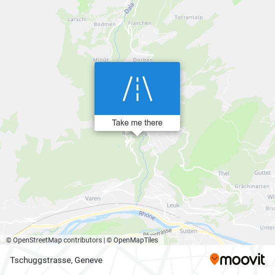 Tschuggstrasse map