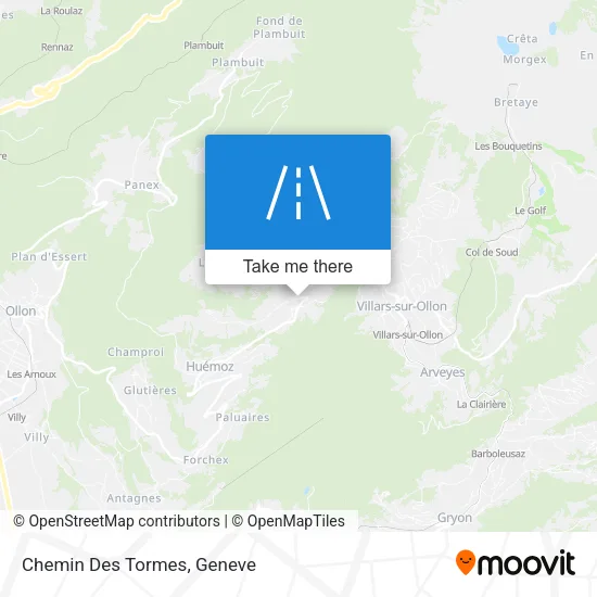 Chemin Des Tormes map