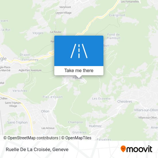 Ruelle De La Croisée map