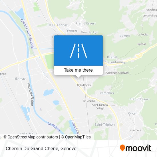 Chemin Du Grand Chêne map