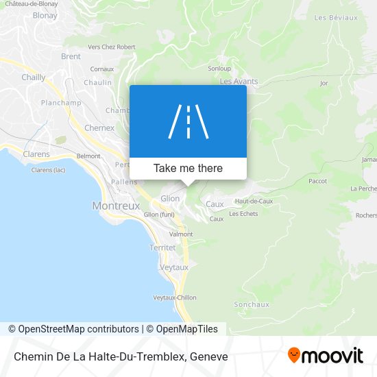 Chemin De La Halte-Du-Tremblex map