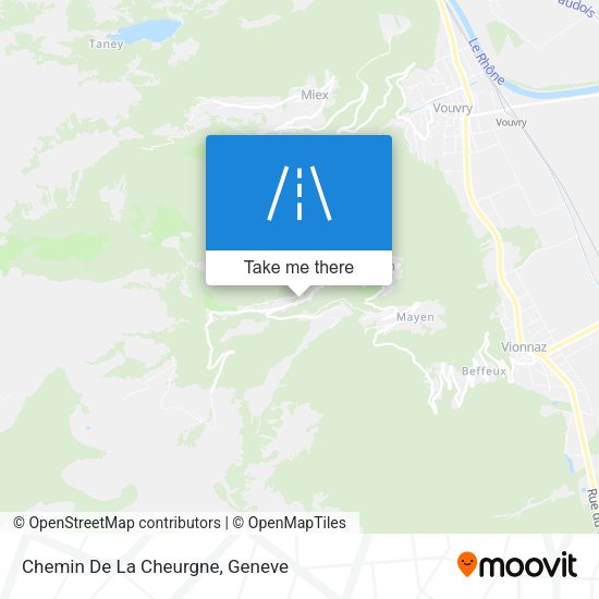Chemin De La Cheurgne map