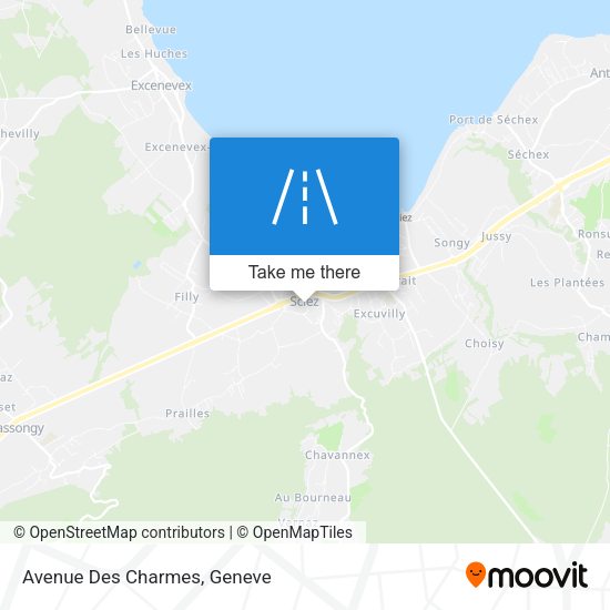 Avenue Des Charmes map
