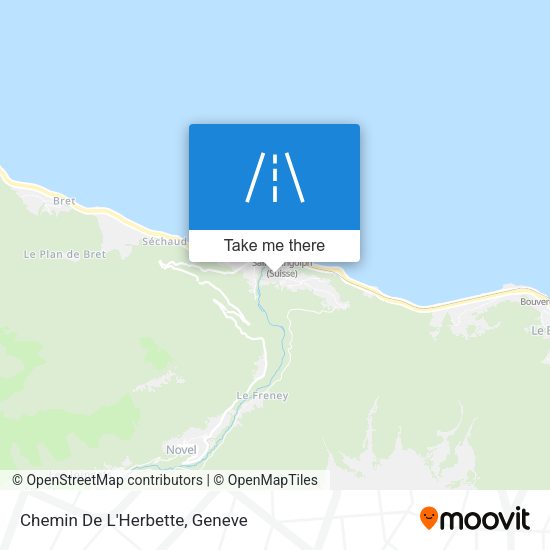 Chemin De L'Herbette map
