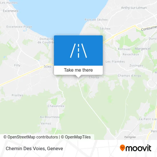 Chemin Des Voies map