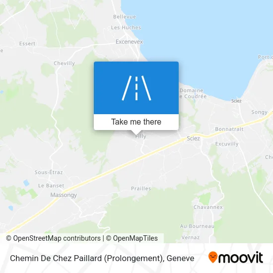 Chemin De Chez Paillard (Prolongement) map
