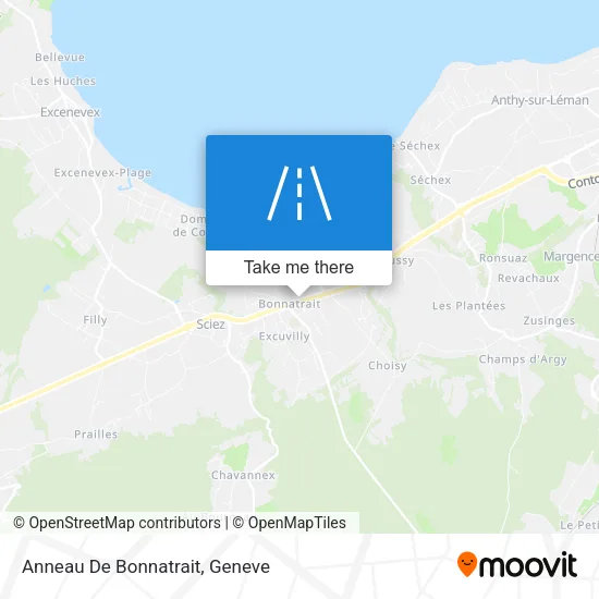 Anneau De Bonnatrait map