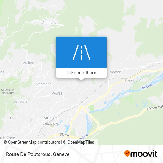 Route De Poutaroua map