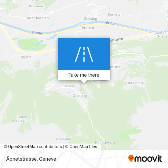 Äbnetstrasse map