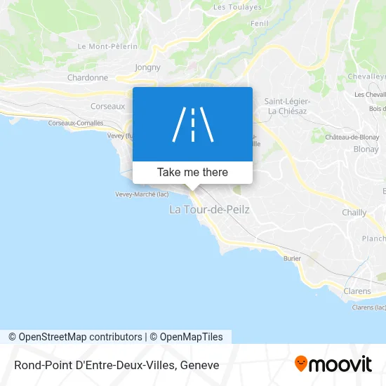 Rond-Point D'Entre-Deux-Villes map
