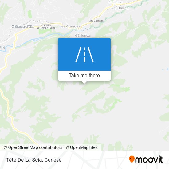 Tête De La Scia map