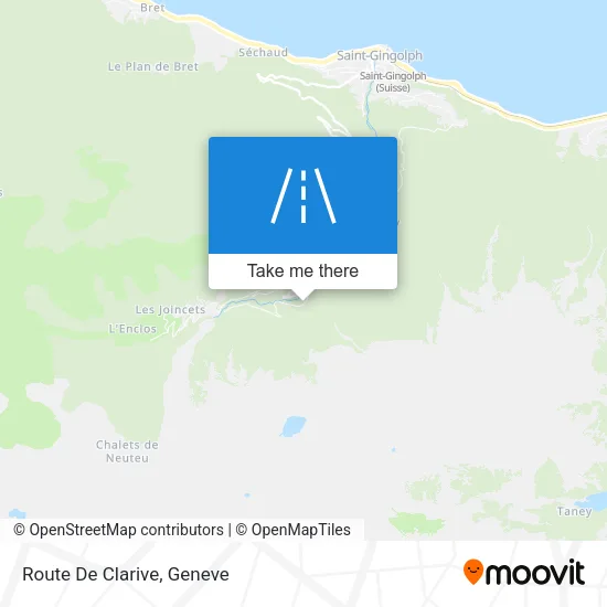 Route De Clarive plan
