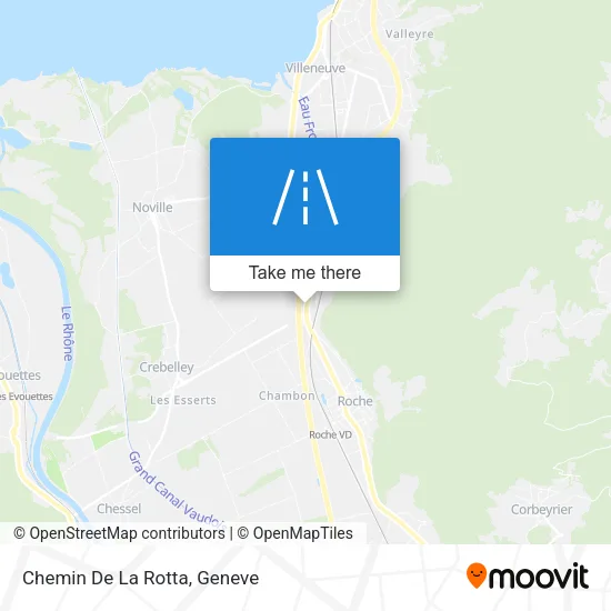 Chemin De La Rotta map