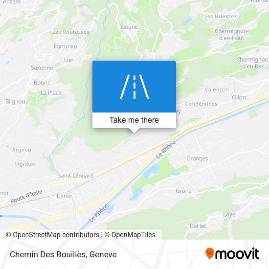Chemin Des Bouillès map