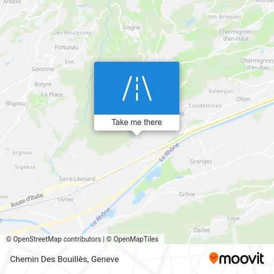 Chemin Des Bouillès map