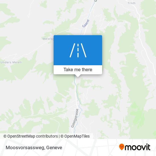 Moosvorsassweg map