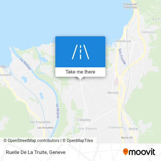 Ruelle De La Truite map