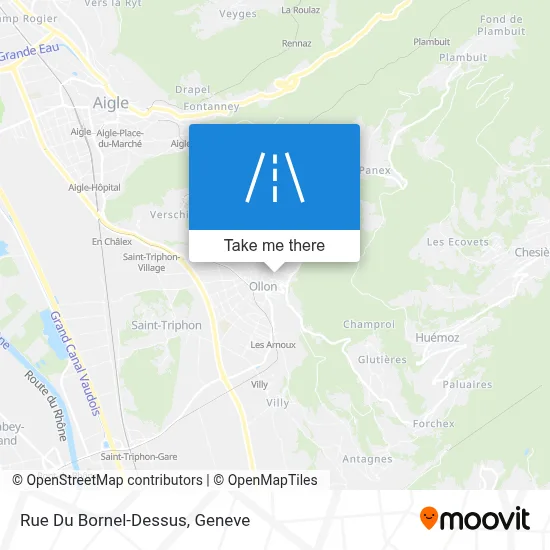 Rue Du Bornel-Dessus map