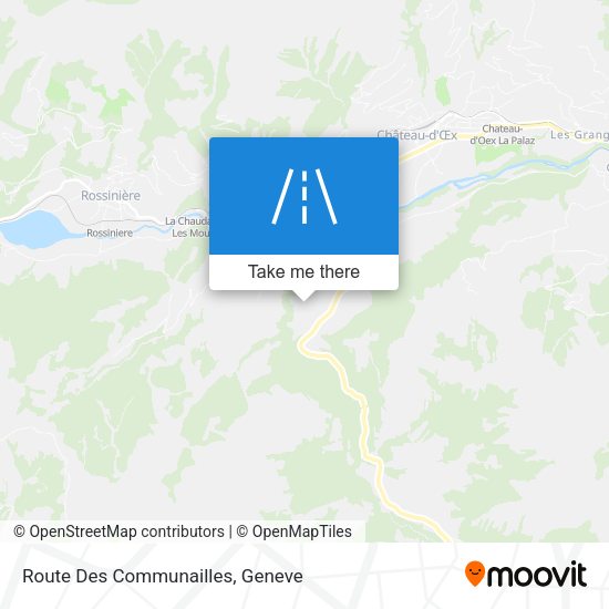 Route Des Communailles map