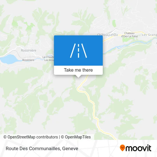 Route Des Communailles map