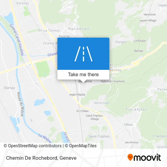Chemin De Rochebord map