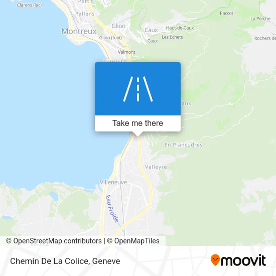 Chemin De La Colice map