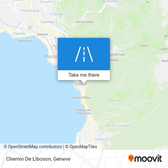 Chemin De Liboson map