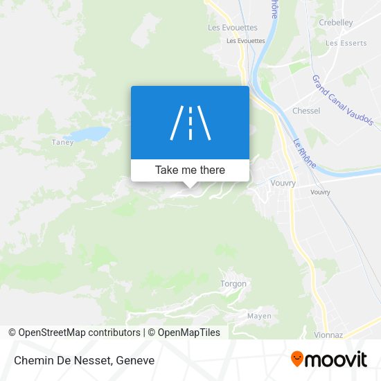 Chemin De Nesset map