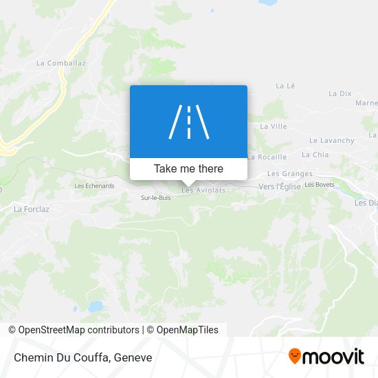 Chemin Du Couffa map