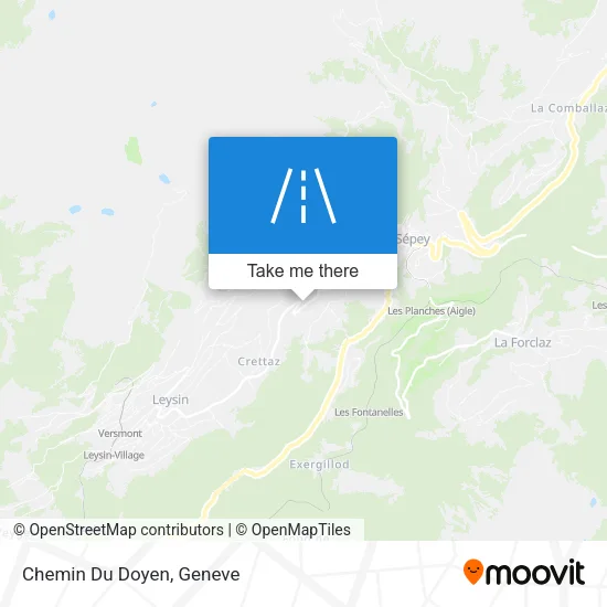 Chemin Du Doyen map
