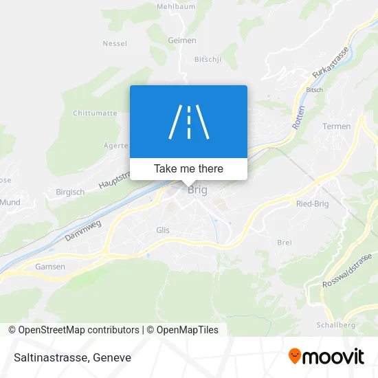 Saltinastrasse map