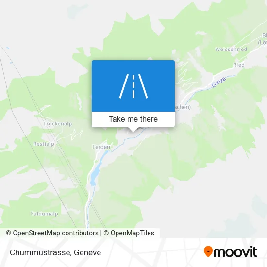 Chummustrasse map