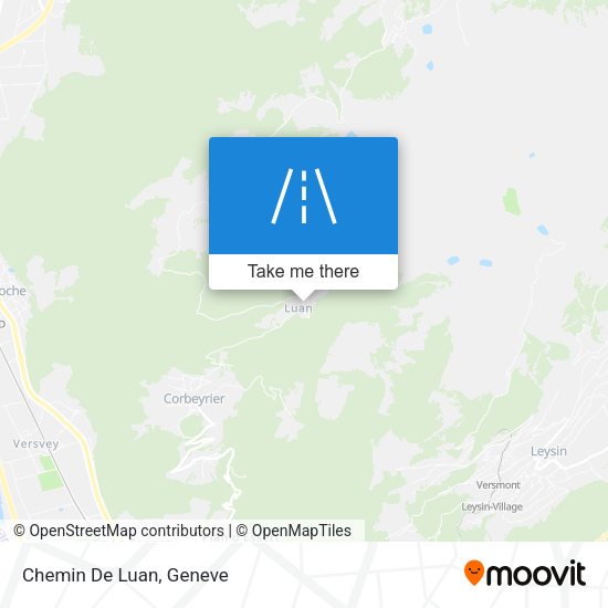 Chemin De Luan map