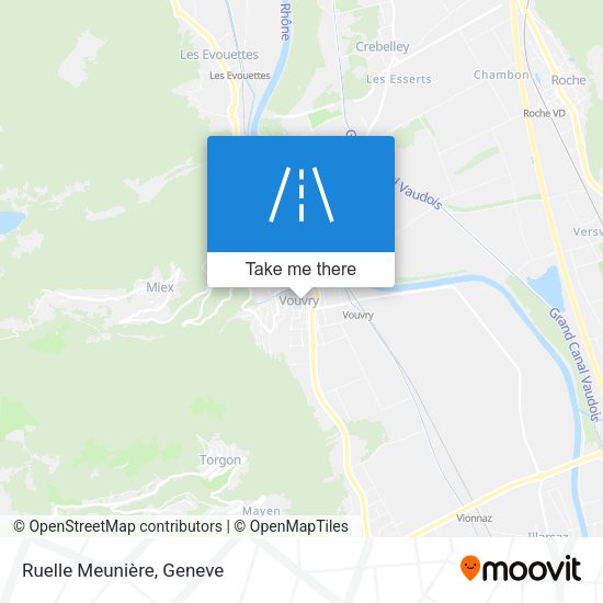 Ruelle Meunière map