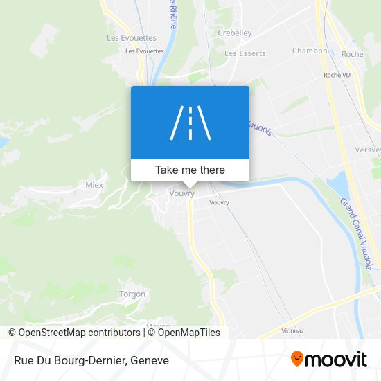 Rue Du Bourg-Dernier map