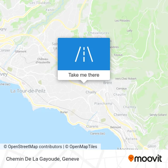 Chemin De La Gayoude map