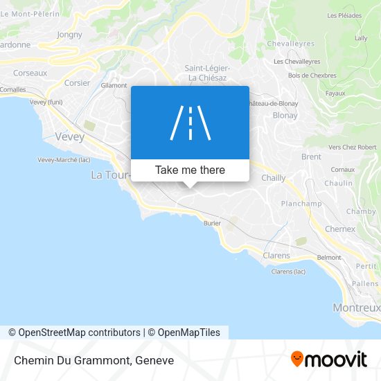 Chemin Du Grammont map